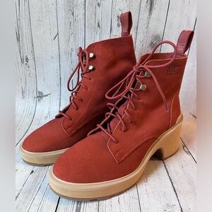 Sorel Hi-Line Heel Lace Waterproof Boots